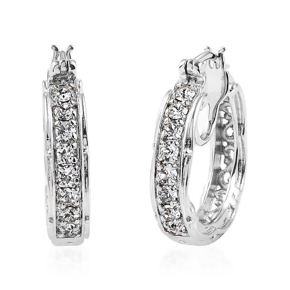 Shop LC Delivering Joy Statement Ring Stainless Steel Round White Crystal Gift Jewelry for Women Size 6.5 Ct 0.7 Shop LC Delivering Joy Statement Ring Stainless Steel Round White Crystal Gift Jewelry for Women Size 6.5 Ct 0.7
